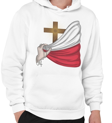 BLUZA Z KAPTUREM PATRIOTYCZNI PL